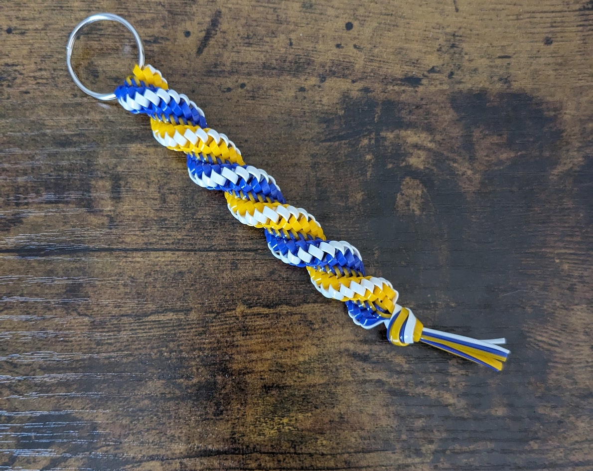 Handmade lanyard